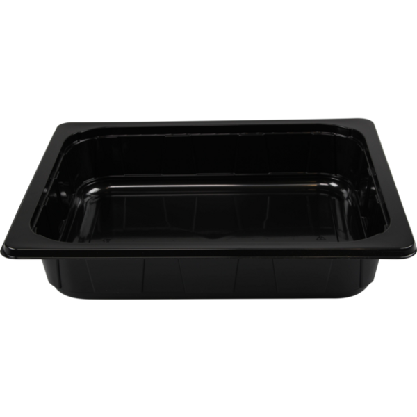 Gastronorm schaal PP 1/2 60 zwart 325x265x60 mm