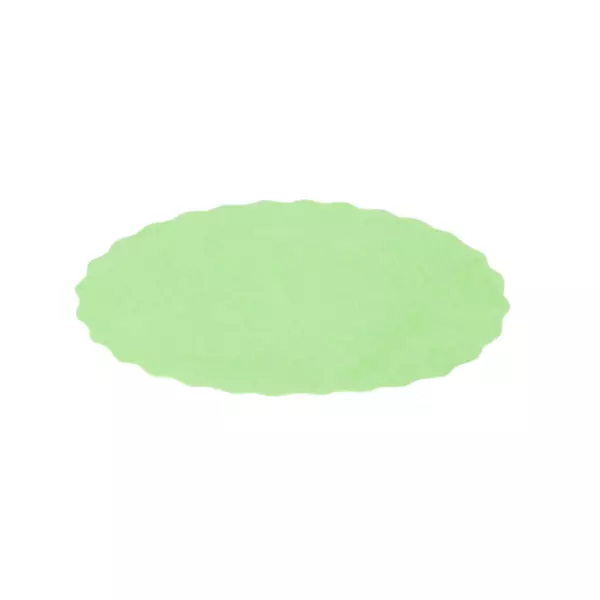 Colour paper meatsaver 145x110 mm ovaal groen (CP1014)