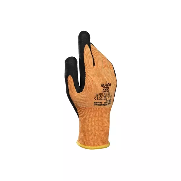 Handschoenen Mapa TempDex 720 zwart/oranje maat 9 (18872009)