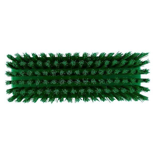 Vikan compacte vloerschrober/wandschrobber harde vezels groen 255x75x115 mm (70422)