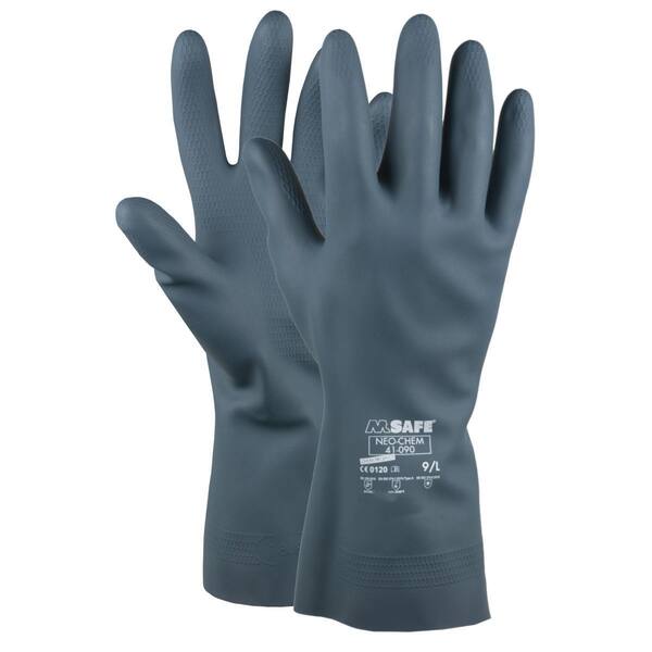 Handschoenen M-safe Neo-Chem 41-090 donkerblauw maat 9 (14109009)