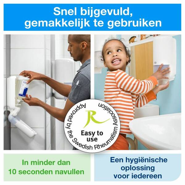 Tork extra milde vloeibare zeep 1.000 ml 6x1 liter