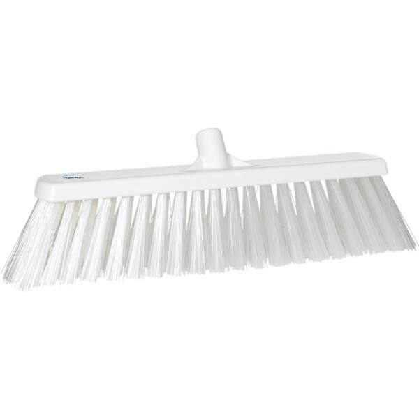 Vikan bezem extra harde vezels wit 530x175x90 mm (29205)