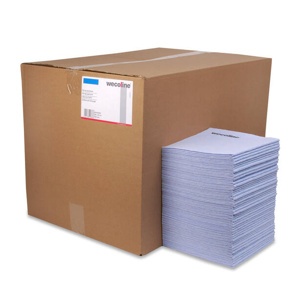 Sopdoek non-woven 40x38 cm blauw (ca.487 stuks)