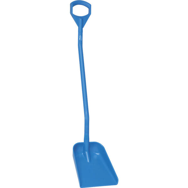 Vikan schep ergonomische steel 1.280 mm klein blad blauw 340x270 mm (56113)