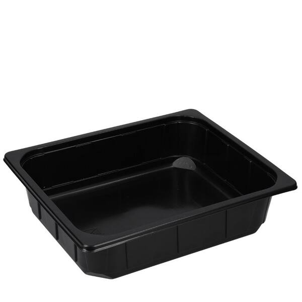 Gastronorm schaal PP 1/2 100 zwart 325x265x100 mm