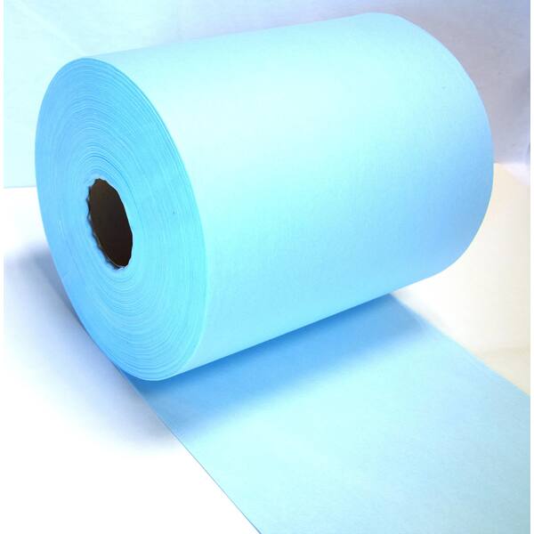 Poetsrol blauw 340 coupons rol 38x30cm