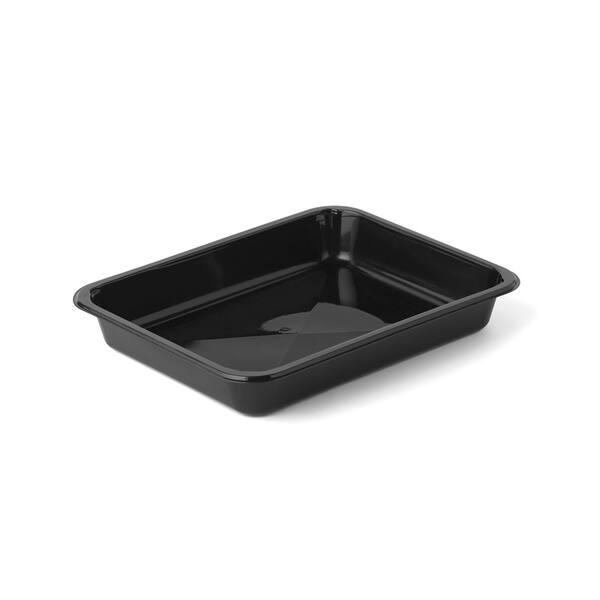 Gastronorm schaal PP 1/2 22 zwart 325x265x22 mm