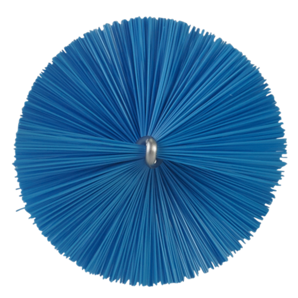 Vikan pijpborstel met handvat medium vezels blauw 510x65x60 mm (53703)