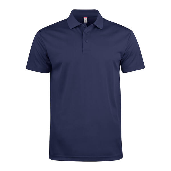 Polo Clique Basic inclusief bedrukking donkerblauw maat XL