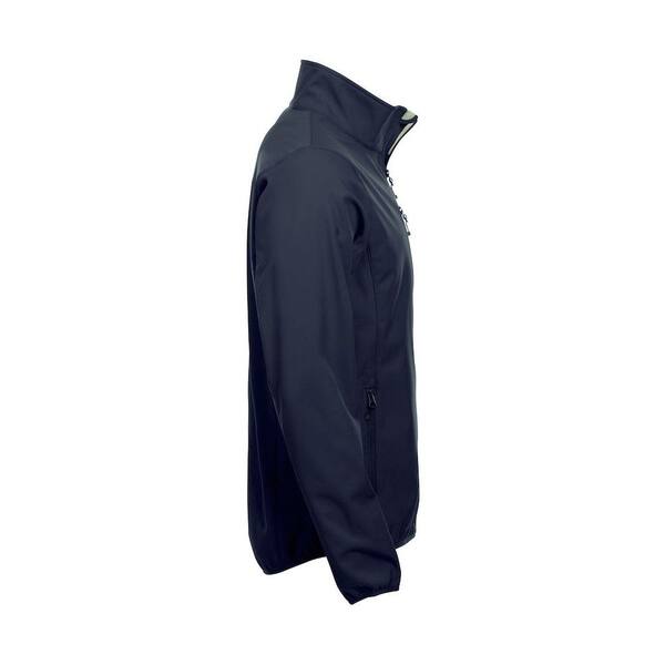 Basic Softshell Clique Basic inclusief bedrukking donkerblauw