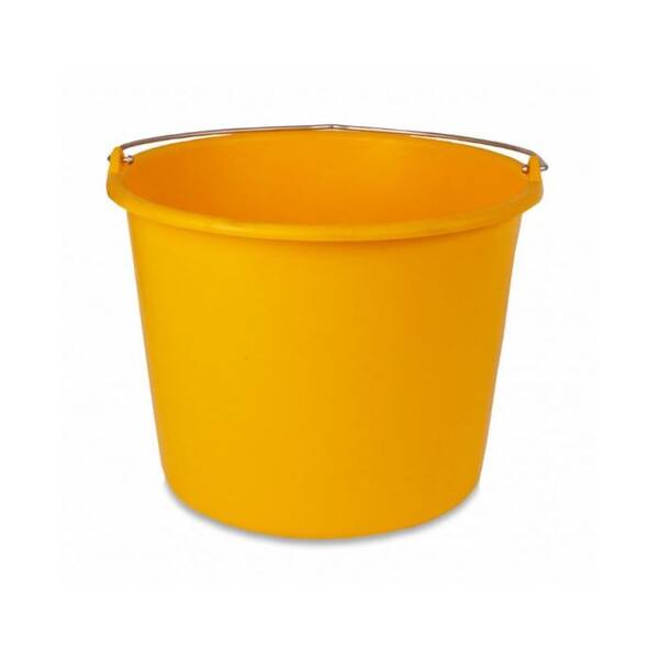 Bouwemmer geel 12 liter