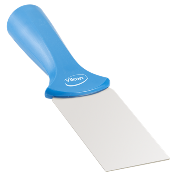 Vikan handschraper RVS blad blauw 205x50x32 mm (40103)