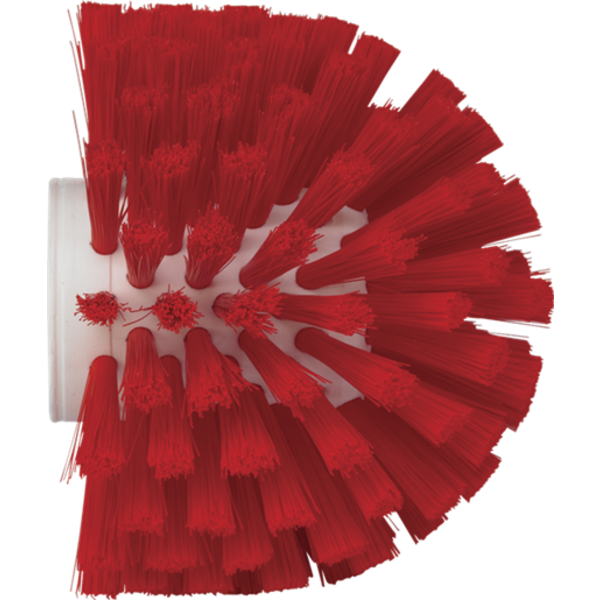 Vikan wormhuisborstelkop medium vezels rood ø 135 130 mm (70354)
