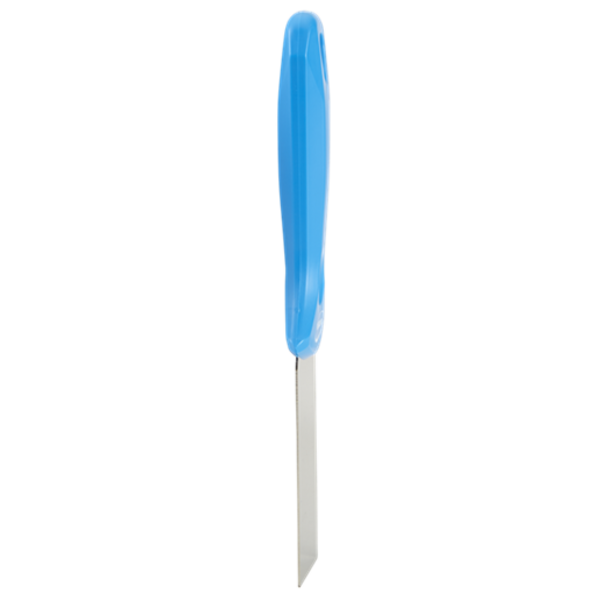Vikan handschraper RVS smal blad blauw 235x50x22 mm (40083)