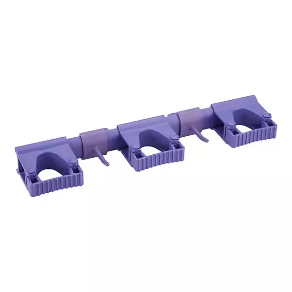 Vikan ophangsysteem Hi-flex 3 band klemmen 2 haken paars 420 mm (10118)