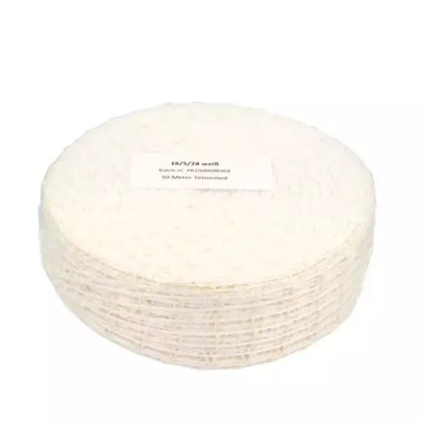 Rolladenet DeLasta elastisch wit 18 mm x 50 m
