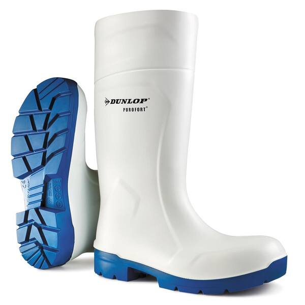 Werklaarzen Dunlop Purofort multigrip S4 wit maat 46