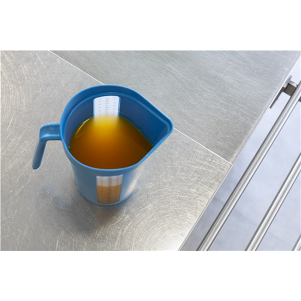 Vikan maatbeker 2 liter geel 140x225x215 mm (60006)