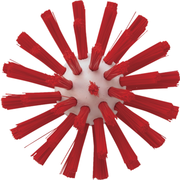 Vikan pijpborstel steelmodel medium vezels rood 155x80 mm (5380774)
