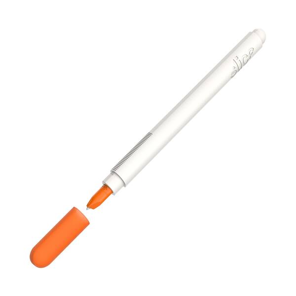 Veiligheidsmessen detecteerbaar Slice Precision Cutter oranje (10416)