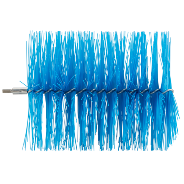 Vikan pijpborstel medium voor flexibele kabel met poleyster vezels blauw 140x210 mm (53963)