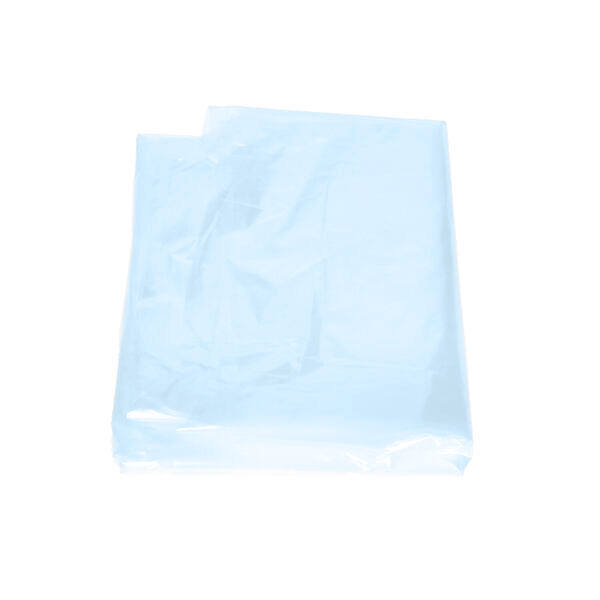 LDPE zakken 50/2x20x115 cm 95 mµ blauw 3%