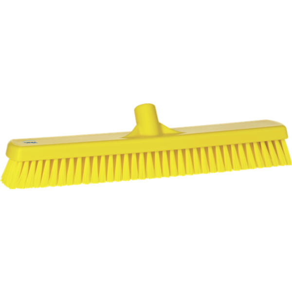 Vikan vloerschrobber harde vezels geel 470x80x115 mm (70626)