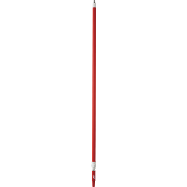 Vikan telescoop steel aluminium met waterdoorvoer nippel rood 1.600-2.780 mm ø 32 mm (2973Q4)