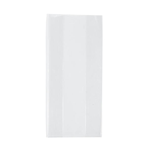 Harmonicazakken LDPE 20 mµ 100+2x40x350 mm