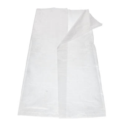 HDPE kratzakken los 68/17 x 63cm 20my transparant