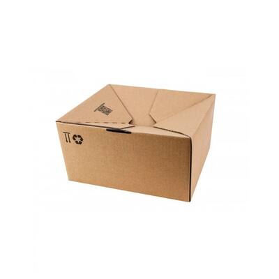 Verzendbox 8 310x230x110mm EG bruin autolock + plakstrip