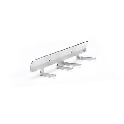 Vikan ophangrek RVS 4 haken inclusief bevestigingsmateriaal 320 mm (617)
