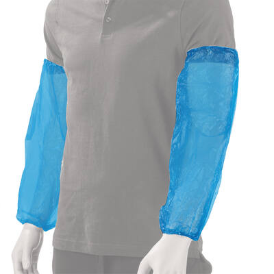 Mouwovertrek PE 20 x 40cm 40mµ blauw
