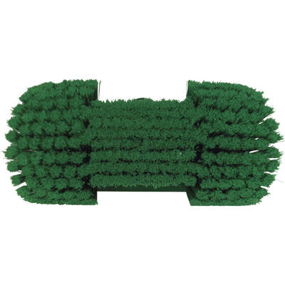 Vikan wandborstel waterdoorvoer hoekverstelbaar zacht gespleten haren groen 240x130x145 mm (70672)
