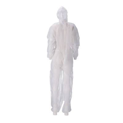 Coverall PP non-woven wit maat XL (814421)