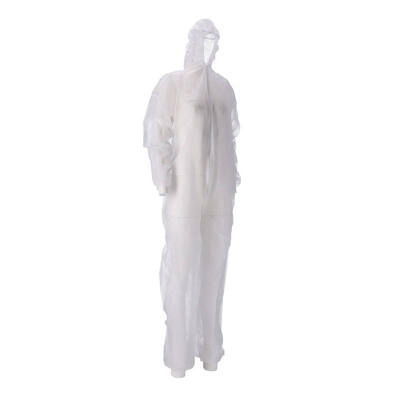 Coverall PP non-woven wit maat XL (814421)