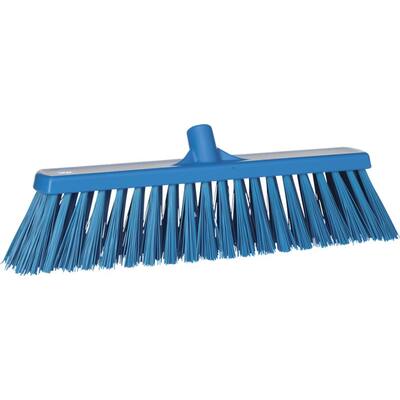 Vikan bezem extra harde vezels blauw 530x175x90 mm mm (29203)