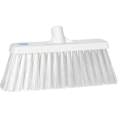Vikan bezem extra harde vezels wit 330x100x170 mm (29155)
