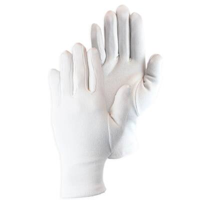 Handschoenen Interlock IC katoen wit
