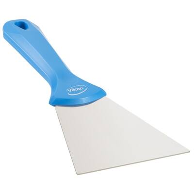 Vikan handschraper RVS blad blauw 235x100x22 mm (40093)