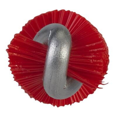 Vikan pijpborstel met handvat harde vezels rood 480x22x22 mm  (53754)