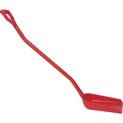 Vikan schep ergonomische steel 1.280 mm klein blad rood 340x270 mm (56114)