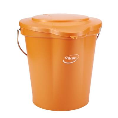 Vikan emmer maatverdeling schenktuit oranje 12 liter (56867)