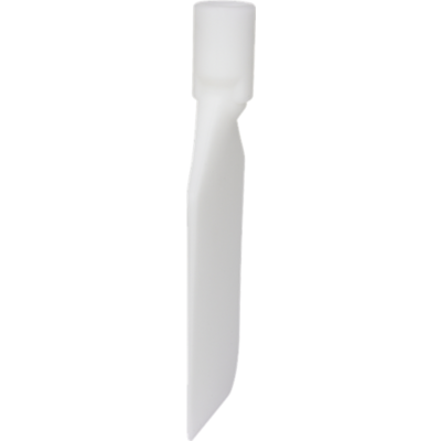 Vikan spatelblad met steelaansluiting PA wit 220x115x33 mm (70115)