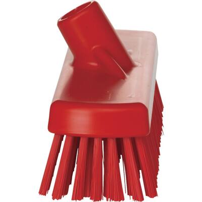 Vikan vloerschrobber harde vezels rood 305x85x110 mm (70604)
