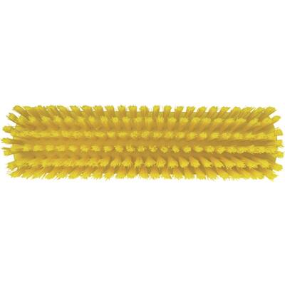 Vikan vloerschrobber harde vezels geel 305x85x110 mm (70606)