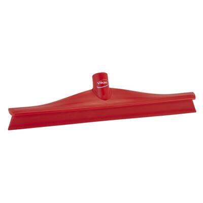 Vikan vloertrekker vaste nek rood 400x80x90 mm (71404)