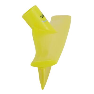 Vikan vloertrekker vaste nek geel 400x80x90 mm (71406)