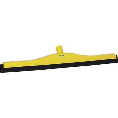 Vikan vloertrekker met vervangcassette vaste nek geel 600x85x115 mm (77546)